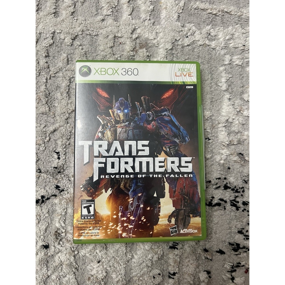 Transformers: Revenge of the Fallen Xbox 360 Disk, Tested Working